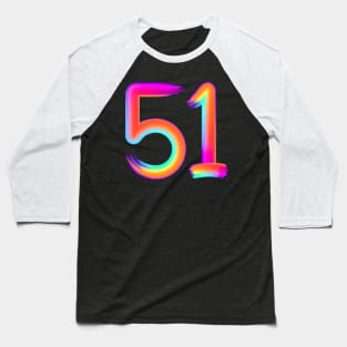 brushed 51 Baseball T-Shirt